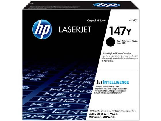 【レビュー投稿で100円OFFクーポン】【お取り寄せ】HP トナーカートリッジ 黒 特大容量 147Y W1470Y ヒューレットパッカード HPモノクロ レーザープリンタ トナーカートリッジ インク