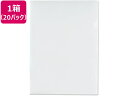 【レビュー投稿で100円OFFクーポン】送料無料 プラス クリアーホルダー A3 10枚入 クリアー 88515 20セット FL-211HO A4 色柄付タイ...
