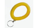 【ブラックフライデー限定★27日9:59迄店内ポイント2倍】【お取り寄せ】川住製作所 ブレスレットキーホルダー イエロー キーホルダー キーボックス 名札