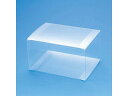 【お取り寄せ】ヘイコー PVC クリスタルボックス W-1 無地 10枚 006831100 ギフトボックス 包装紙 包装 ラッピング
