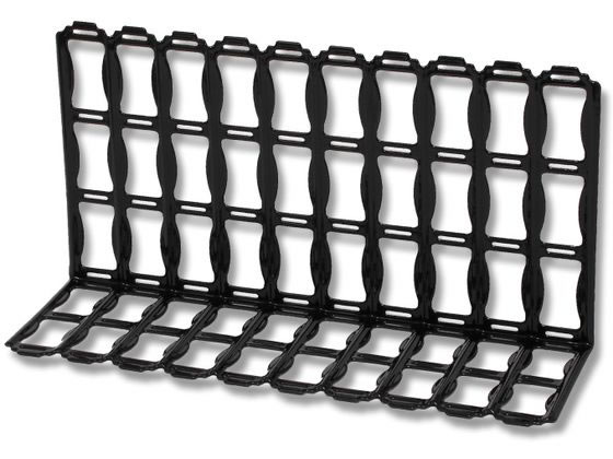 【マラソン限定★ポイント2倍】【お取り寄せ】仕切板 ブロックディバイダー L 1211448 ブラック 25枚 引き出し整理 デスクトップ収納 デスク周り 文具