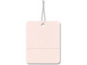 【レビュー投稿で100円OFFクーポン】【お取り寄せ】ヘイコー 提札 ミニパック 綿糸付 No.522 ピンク 100枚 値札 提げ札 値札 陳列 POP 掲示