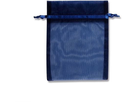 【レビュー投稿で100円OFFクーポン】【お取り寄せ】ヘイコー ギフト巾着袋 オーガンジーバッグ M ネイビー 10枚 包装 包装紙 ラッピング(3.0)