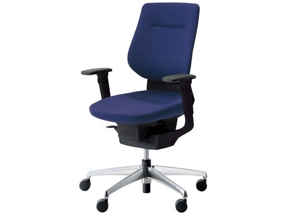 乐天商城 - 【マラソン限定★ポイント2倍】【メーカー直送】イング クッション背座紫 肘有 Wキャスター CRGA3213E6G47EWN【代引不可】【組立・設置・送料無料】肘付き 固定肘タイプ 布張りチェア オフィスチェア オフィス家具