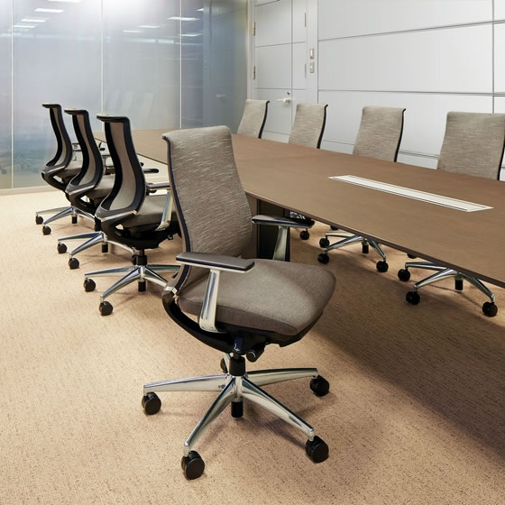 【楽天大感謝祭限定★26日9:59迄ポイント2倍】【メーカー直送】ベゼル 可動背座灰 肘有 Vキャスター CRA2833E6GME3VNN【代引不可】【組立・設置・送料無料】肘付き 固定肘タイプ 布張りチェア オフィスチェア オフィス家具 [3]