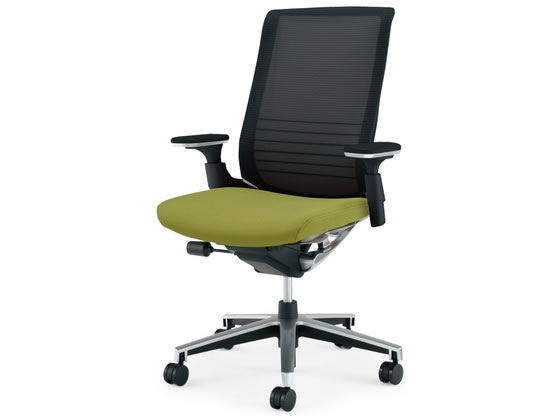 【商品説明】先進ワークスタイルに必要な、多様な調節機能と、身体にしなやかに追従する座り心地を併せ持つハイスペックモデルです。【仕様】●品番：CR−GA2513E6GMQ3−V●カラー／本体・背：ブラック、座：リーフグリーン●外寸法／幅685...