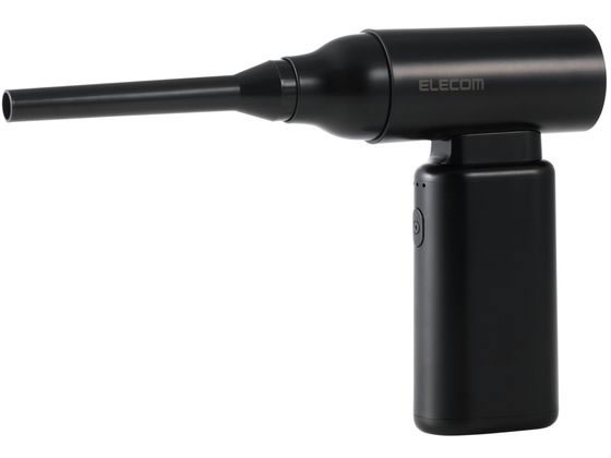 【レビュー投稿で100円OFFクーポン】【お取り寄せ】エレコム エアダスター 電動 ノズル付属 小型 ブラック AD-ALB02BK エアーダスター PC パソコン 家電