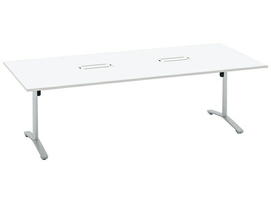 【マラソン限定★2000円クーポン&ポイント2倍】【メーカー直送】コクヨ ミーティングテーブル ビエナ W 2400×1050 MTV241BP81MAWE【代引不可】【組立・設置・送料無料】フラップテーブル 折りたたみテーブル 長机 会議用テーブル オフィス家具