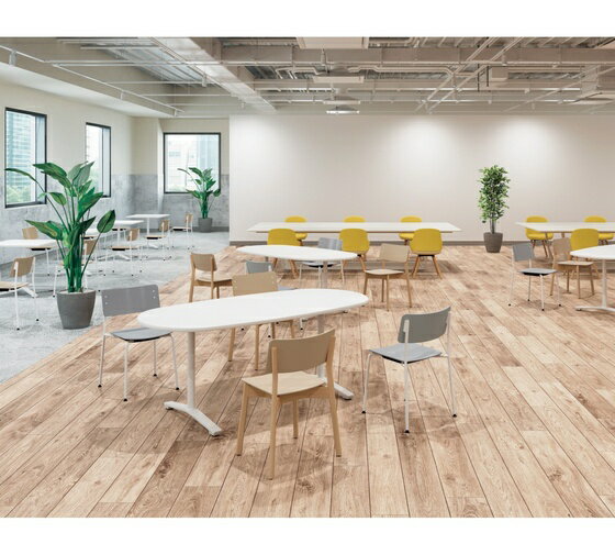 【レビュー投稿で100円OFFクーポン】【メーカー直送】コクヨ ミーティングテーブル ビエナ NO 900×900 MTVE9E6AMT1ENN【代引不可】【組立・設置・送料無料 】フラップテーブル 折りたたみテーブル 長机 会議用テーブル オフィス家具 [3]