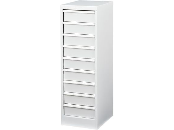 【スーパーSALE限定★2,000円クーポン＆11日9:59迄ポイント2倍】【メーカー直送】ナカバヤシ アバンテV2フロアケース カラートレータイプ深9段 マットホワイト【代引不可】フロアケース A4 書類整理庫 ファイリングキャビネット ロッカー オフィス家具