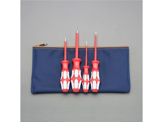 【ブラックフライデー限定★27日9:59迄店内ポイント2倍】【お取り寄せ】エスコ 絶縁ドライバー(ステンレ..