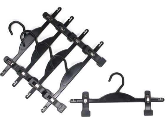 【ブラックフライデー限定★27日9:59迄店内ポイント2倍】【お取り寄せ】サワフジ デイズボトム ブラック 5本組 NDB-05 プラスチックハンガー ピンチハンガー