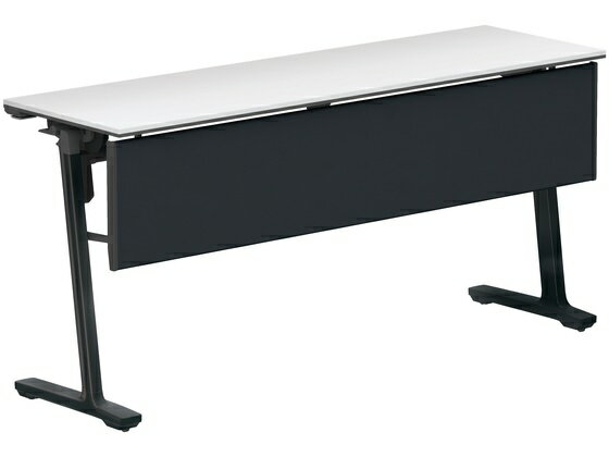 【商品説明】自動ロックの四輪キャスターが床への固定を強固にし、整然としたテーブルレイアウトをキープします。木幕板や洗練された脚形状など意匠性にこだわり、オフィスから教育施設までフォーマルな場に幅広く対応。【仕様】●品番：KT−PJ1402E...