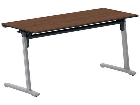 【レビュー投稿で100円OFFクーポン】【メーカー直送】コクヨ フラップテーブル カーム 棚付 ブラウン W..