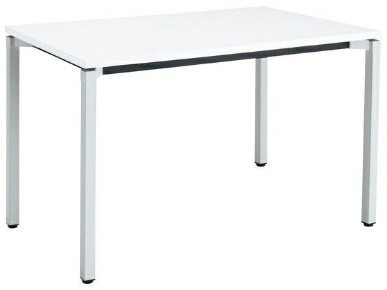 【メーカー直送】コクヨ ミーティングテーブルJUTO 角脚 ホワイト W1200×D750【代引不可】
