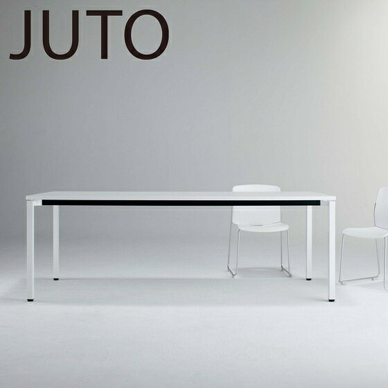 ココデカウの【メーカー直送】コクヨ ミーティングテーブルJUTO 角脚 ブラウン W1200×D900【代引不可】｜アングル2