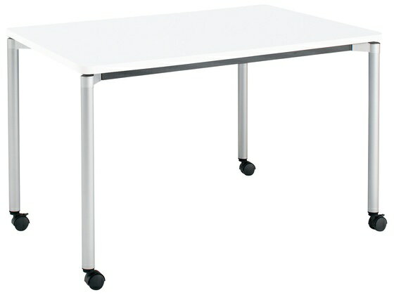 乐天商城 - 【マラソン限定★ポイント2倍】【メーカー直送】コクヨ ミーティングJUTO 丸脚キャスター ホワイト 脚銀 W1200×D750【代引不可】フラップテーブル 折りたたみテーブル 長机 会議用テーブル オフィス家具