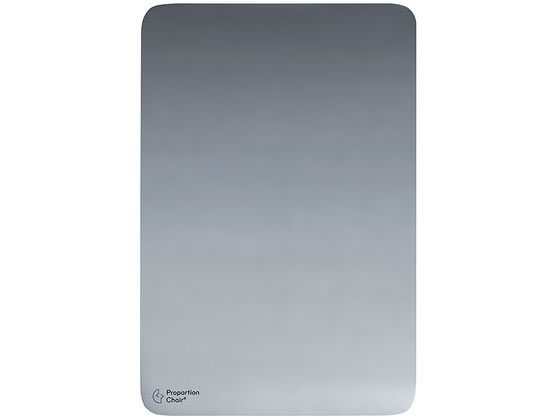 【ブラックフライデー限定★27日9:59迄店内ポイント2倍】【メーカー直送】宮武製作所 プロポーションチェアマット W60×D90 グレー PMT-9060【代引不可】チェアマット オプション品 オフィスチェア オフィス家具