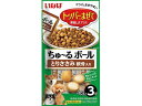 【マラソン限定★2000円クーポン&ポイント2倍】【お取り寄せ】いなば ちゅーるボール とりささみ 軟骨入り 10g×3袋 おやつ 犬 ペット ドッグフード