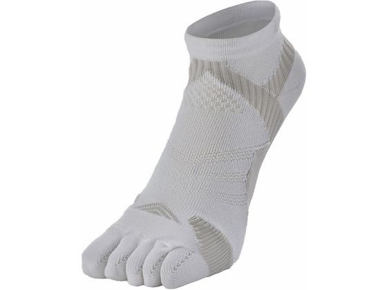 【ブラックフライデー限定★27日9:59迄店内ポイント2倍】【お取り寄せ】phiten 足王 ソッキング 5本指 メンズ WH/SGY 25〜27cm 靴下 ス...