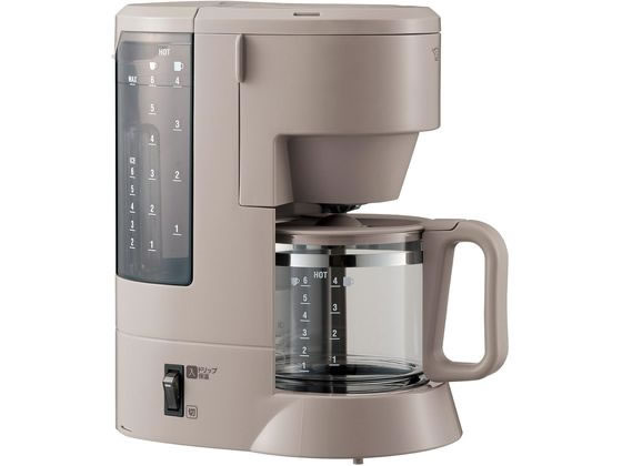 【マラソン限定★ポイント2倍】【お取り寄せ】象印マホービン コーヒーメーカー グレイッシュブラウン EC-MA60-TZ ドリップ式 コーヒーメーカー コーヒー器具