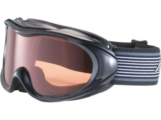 【マラソン限定★ポイント2倍】【お取り寄せ】アックス スノーゴーグル スタンダードレンズ AX460ST-BK