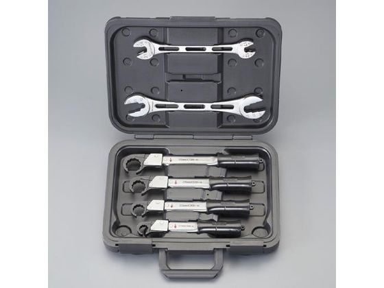 【レビュー投稿で100円OFFクーポン】【お取り寄せ】エスコ フレアーナット用トルクレンチ・フィックスレンチセット EA723BK-30 空調配管工具 水道 空調配管用工具 作業用品 工具