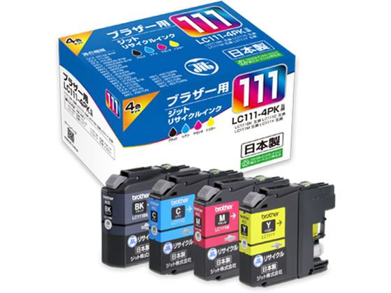 JIT-B1114P [�u���U�[�p LC111-4PK 4�F�p�b�N]
