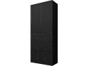 【レビュー投稿で100円OFFクーポン】【メーカー直送】Netforce 両開き書庫+9人用ロッカー 2台セット 幅900mm BK【代引不可】【お客様組立】両開き書庫 スチールキャビネット ロッカー オフィス家具