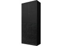 【レビュー投稿で100円OFFクーポン】【メーカー直送】Netforce 両開き書庫+12人用ロッカー 2台セット 幅900mm BK【代引不可】【お客様組立】両開き書庫 スチールキャビネット ロッカー オフィス家具