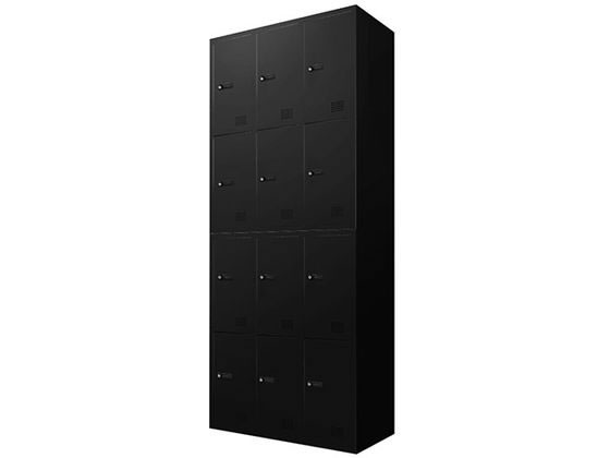 【レビュー投稿で100円OFFクーポン】【メーカー直送】Netforce 6人用ロッカー 2台セット 幅900×奥行400mm BK【代引不可】【お客様組立】スチールロッカー キャビネット オフィス家具