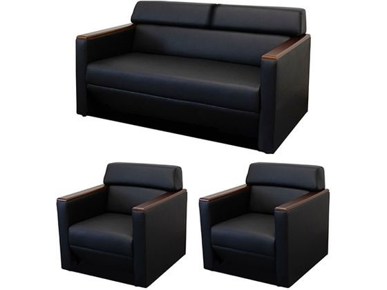 【ブラックフライデー限定★27日9:59迄店内ポイント2倍】【メーカー直送】Netforce 2人掛けソファ1台+1..