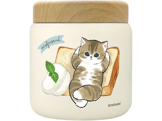 【レビュー投稿で100円OFFクーポン】【お取り寄せ】東亜金属 モフサンド ステンレススープポット 300mL シフォンケーキにゃん お弁当 キッチン雑貨