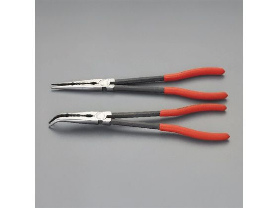 【レビュー投稿で100円OFFクーポン】【お取り寄せ】エスコ ロングノーズプライヤーセット 280m ...