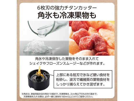 【マラソン限定★ポイント2倍】【お取り寄せ】テスコム ミキサー ブレンダー ガラス 大容量 1000mL グレー TMX45A-H ジューサー ミキサー ミル キッチン家電 調理家電 cocodecow-10866778 ココデカウ サンプル画像3