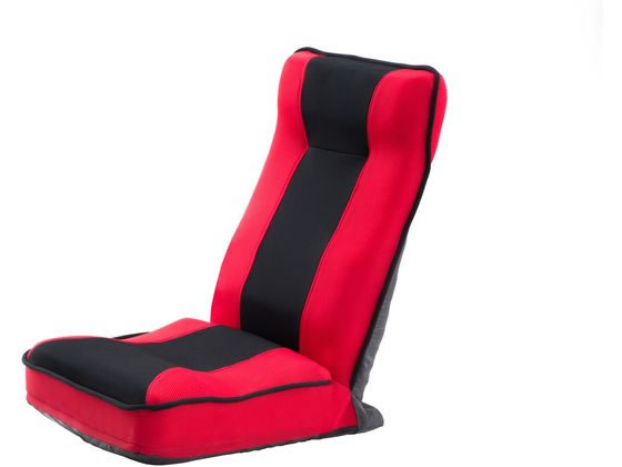 【レビュー投稿で100円OFFクーポン】【メーカー直送】ファミリー?ライフ 健康ストレッチ座椅子 レッド 0377540【代引不可】【お客様組立】座椅子 ソファ イス リビング家具 インテリア