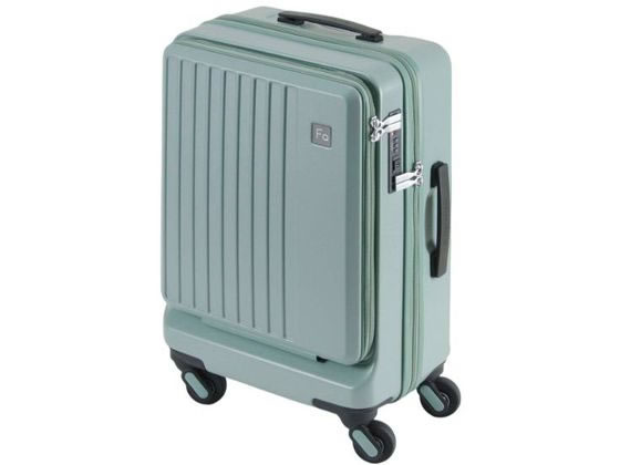 【レビュー投稿で100円OFFクーポン】【お取り寄せ】エンドー鞄 LIEVE 4輪キャリーフロント 48cm ミント..