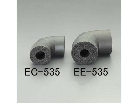 【お取り寄せ】エスコ φ35mm／20mm厚 断熱エルボ EA997EC-535 電設資材 空調 作業...