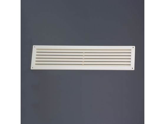 【マラソン限定★ポイント2倍】【お取り寄せ】エスコ 190x400mm ドア用ガラリ ミルキーホワイト EA997MF-3 電設資材 空調 作業用品 工具