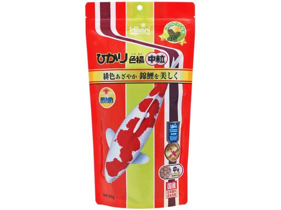【レビュー投稿で100円OFFクーポン】【お取り寄せ】キョーリン ひかり 色揚 中粒 300g 淡水魚 熱帯魚用..