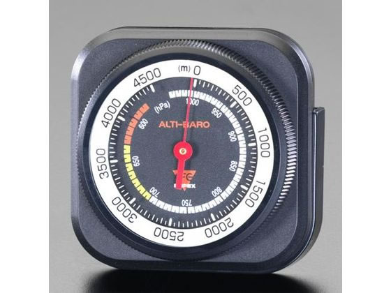 【ブラックフライデー限定★27日9:59迄店内ポイント2倍】【お取り寄せ】エスコ 66x68mm 高度計 EA739XA-15 測定 作業