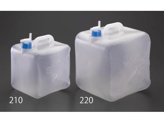 【仕様】●メーカー：アイリスオーヤマ（IRISOHYAMA）●型番…WAT−10L●材質…本体：ポリエチレン、キャップ・コック：ポリプロピレン●使用時サイズ…225×225×270mm●収納サイズ…200×200×60（H）mm●重量…170g●容量…10L●耐熱温度…80℃／−20℃●コンパクトにたためるウォータータンクです。防災やレジャーに最適。●注ぐのに便利なコック付き。※注意※…お湯は入れないでください。【備考】※メーカーの都合により、パッケージ・仕様等は予告なく変更になる場合がございます。【検索用キーワード】えすこ　esco　アイリスオーヤマ　IRISOHYAMA　エスコ　10L　ウォータータンク　EA913VL−210　ポリタンク　ポリ　タンク　ポリ容器　ポリ　容器　水容器　水タンク　水運搬　ウォータージャグ　飲料水　運搬　ポリエチレン製タンク　キャンプ　アウトドア　野外　非常時　災害時　EA913VL210　ポリエチレン　PPキャップ　コック　225×225×270mm　収納　20cm　170g　容量10L　耐熱温度80℃　−20℃　コンパクト　たためるウォータータンク　防災　レジャー　注ぐ　コック付き　お湯不可　10Lタンク　10L用　10リットル　折りたたみ式　折り畳み　オリタタミ　WAT−10L　WAT10L　R472MA