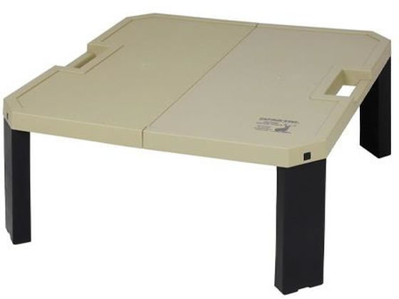 【レビュー投稿で100円OFFクーポン】【お取り寄せ】エスコ 550x550x230mm テーブル 折畳式 EA913YA-76 キャンプ用品 アウトドア 釣り具