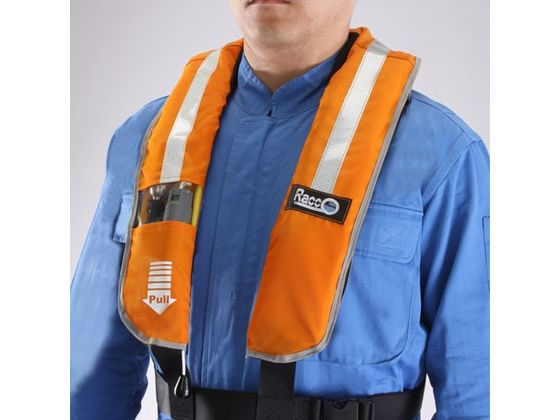 【レビュー投稿で100円OFFクーポン】【お取り寄せ】エスコ 自動拡張ライフベスト 救命衣 EA915DE-1 キャンプ用品 アウトドア 釣り具