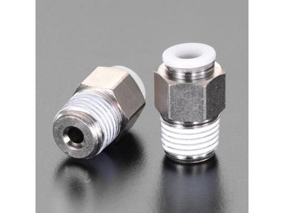 【マラソン限定★ポイント2倍】【お取り寄せ】エスコ 6mm×R1/8 ハーフユニオン 2個 EA140HH-61 チューブ ホース類 樹脂チューブ ホース 配管材
