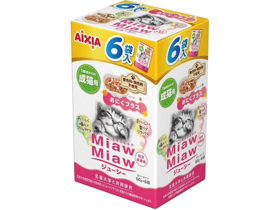 MiawMiaw�W���[�V�[6P ���ɂ��v���X 360g(60gx6��)