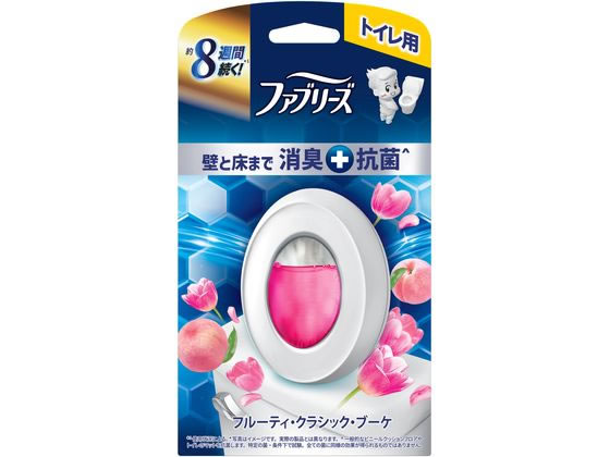 【マラソン限定★2000円クーポン＆ポイント2倍】P&G ファブリーズ トイレ用消臭剤+抗菌 フルーティークラシックブーケ 置き型タイプ 消臭 芳香剤 トイレ用 清掃