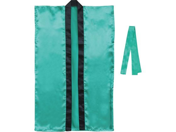 【楽天スーパーSALE限定★ポイント2倍＆2,000円クーポン】【お取り寄せ】アーテック サテンロングハッピ(ハチマキ付) 緑 M 19089 イベント 季節商品 教材 学童