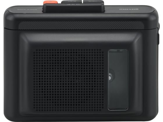 【レビュー投稿で100円OFFクーポン】マクセル スピーカー付きポータブルカセットプレーヤーMXCP-P100SBK 録音用メディア 記録メディア メモリーカード 家電