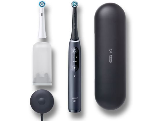 【レビュー投稿で100円OFFクーポン】【お取り寄せ】ブラウン 電動歯ブラシ オーラルB iO7 ブラックオニキス 電動ハブラシ オーラルケア 理美容 セルフケア 健康家電